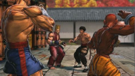 Street Fighter X Tekken Sagat Dhalsim Vs Marshall Law Paul Phoenix