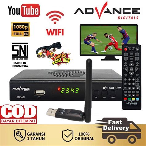 Jual CODAdvance STP A01 Set Top Box TV Digital Receiver Penerima