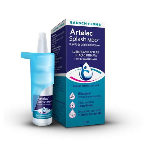 Lubrificante Ocular Artelac Splash Mdo 10ml PanVel Farmácias