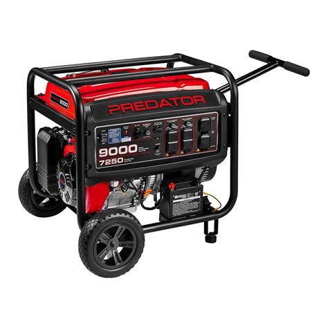 Predator 9000 Watt Gas Powered Portable Generator With Co Secure