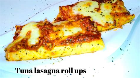 Tuna Lasagna Roll Ups Tuna Lasagna Recipe Cook Book Youtube