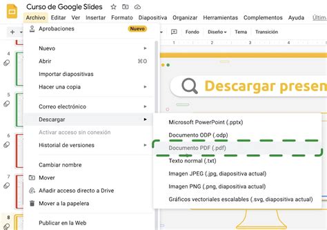 Google Slides C Mo Descargar Y Convertir Presentaciones De Google Slides