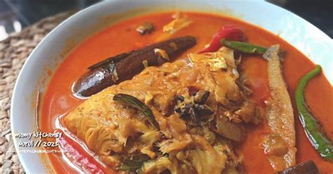 Resipi Kari Kepala Ikan Merah oleh mamy_kitchen89 - Cookpad