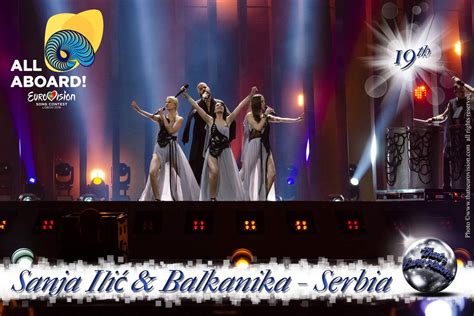 Serbia Sanja Ili And Balkanika Th All Aboard That S Eurovision