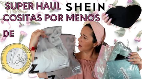 SUPER HAUL SHEIN Cositas Por Menos De 1 Shein Compras Haul Ropa