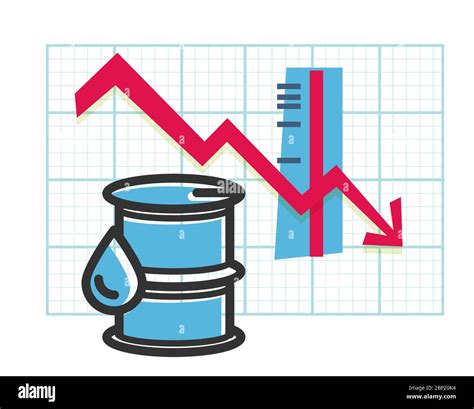 Cruude Oil Price Crash Stock Illustration As Eps 10 File Stock Vector Image And Art Alamy