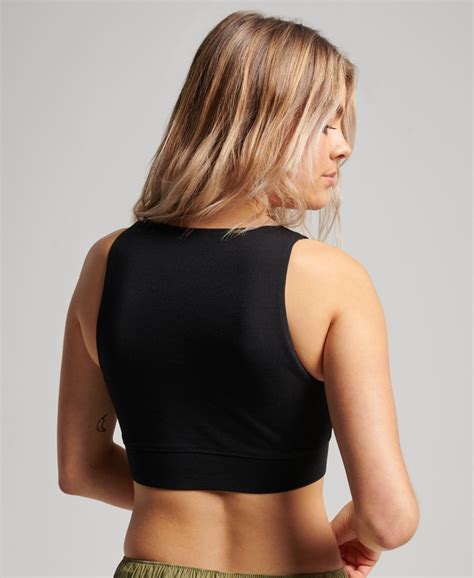 Superdry Uk Organic Cotton Core Sports Bra Womens Sale Womens View All