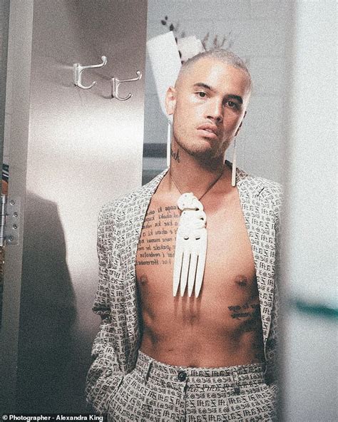 Stan Walker Looks Happy And Healthy As He Goes Shirtless In A Suit