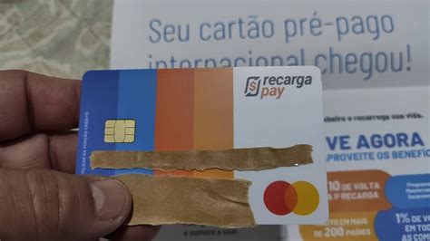 Meu cartão de crédito pré pago chegou YouTube