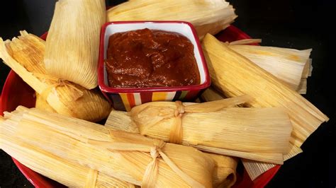 The Best Authentic Mexican Homemade Red Beef Tamales Recipe