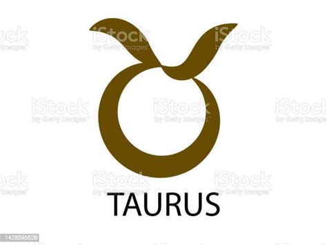 Taurus Symbol Of The Horoscope向量圖形及更多金牛座圖片 金牛座 土象星座 符號 Istock