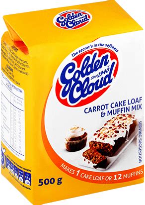 Golden Cloud Carrot Cake Muffin Mix Golden Cloud