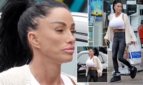 Katie Price Shows Off The Results Of Her Latest Facelift And Th Boob Job As She Sports A Tight