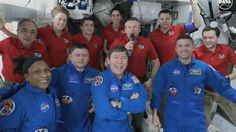 Four Crew 8 Members Enter Station For Six Month Mission Space Station