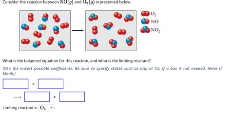 Consider The Reaction Between No G And O G Represented Below What