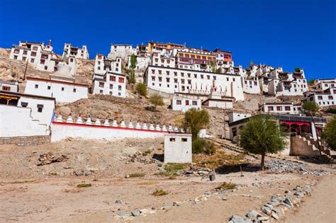 Premium Photo Thiksey Gompa Monastery Near Leh Ladakh