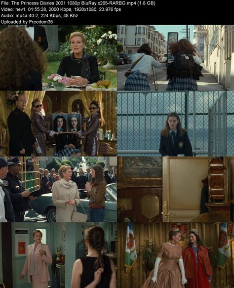 The Princess Diaries 2001 1080p BRRip x265-RARBG - HD (720p ...