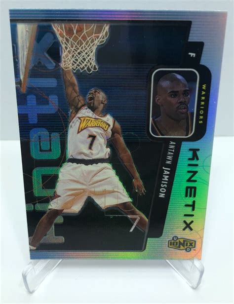 Upper Deck Ionix Kinetix K Antawn Jamison Rookie Rc Ebay