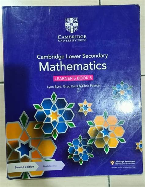 NEW Cambridge Lower Secondary English Maths Science Learner S Book