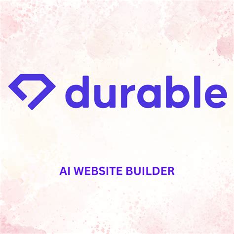 How To Use Durable Ai Website Builder In 2024