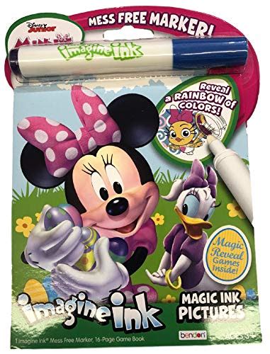 Imagine Ink Coloring Book Set Minnie Mouse Magic Ink Books