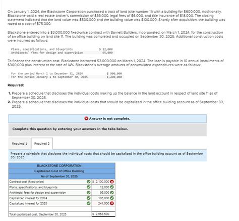 Solved On January 1 2024 The Blackstone Corporation Chegg