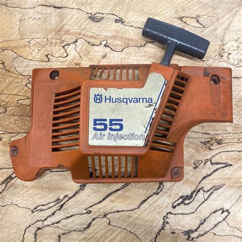 Husqvarna 50 51 55 Chainsaw Complete Starter Recoil Cover And Pulley