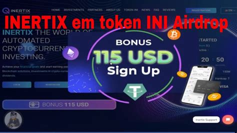 Inertix Em Token Ini Airdrop Ganhe Em Token Ini No Cadastro Pr