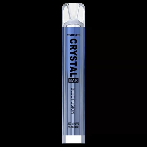 Ske Crystal Bar 600 Blue Fusion Disposable Vape Shisha Vibe