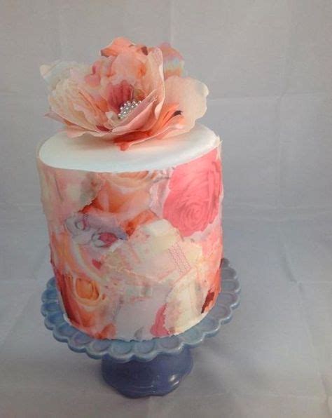 The Prettiest Trend Of The Year Delicate Rice Paper Cake Designs