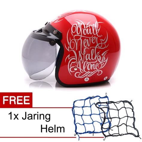 cara membuka kaca helm bogo 3