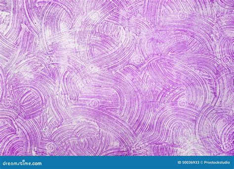 Decorative Purple Plaster Texture On The Wall Stock Image Image Of