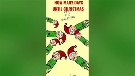 How Many Days Until Christmas Funny Christmas Shorts Youtube