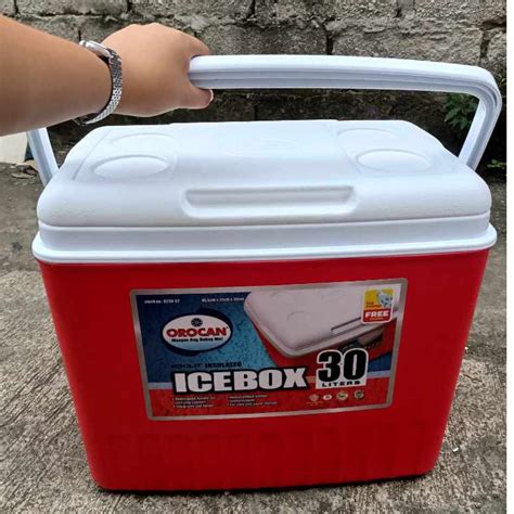 Liters Ice Box Orocan Insulated Cooler With Scooper Random Color