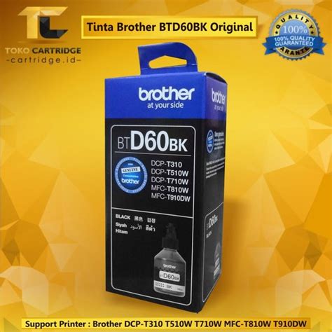 Jual Tinta Printer Brother Dcp T T W T W Mfc T W T Dw Bt D