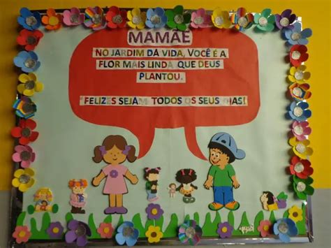 Mural para o dia das mães 50 ideias