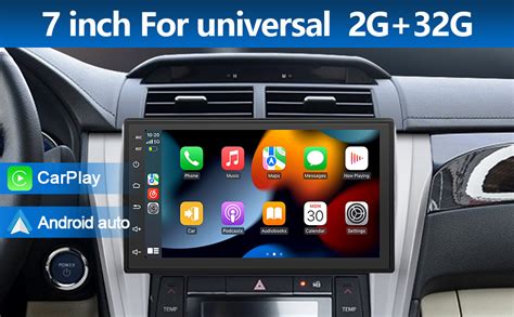 Podofo G Din Inch Car Stereo Android Touchscreen With Wireless