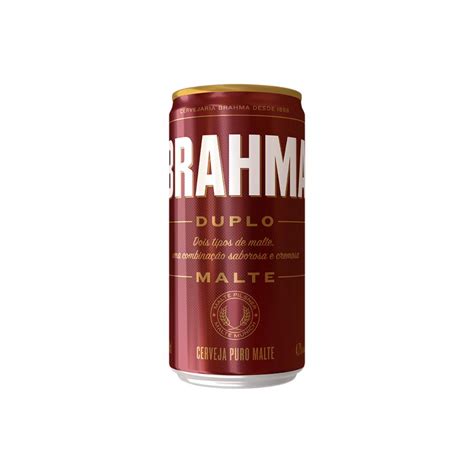 Cerveja Pilsner Duplo Malte Brahma Lata 269ml Pão de Açúcar