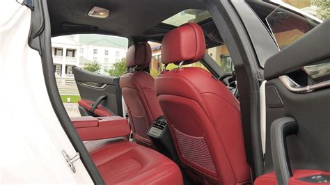 Maserati Ghibli Red Interior