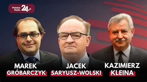 Poranek Polskiego Radia Marek Gr Barczyk Jacek Saryusz Wolski