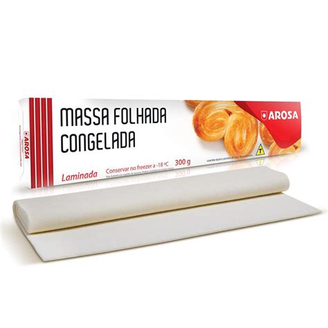 Massa Folhada Congelada Em Rolo 400g Ranxo