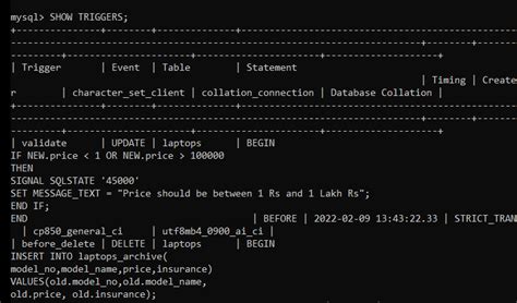 Mysql Show Triggers Statement Easy Step By Step Mysqlcode