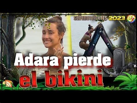 Adara Molinero En TOPLESS Adara Pierde El BIKINI Durante Una Prueba