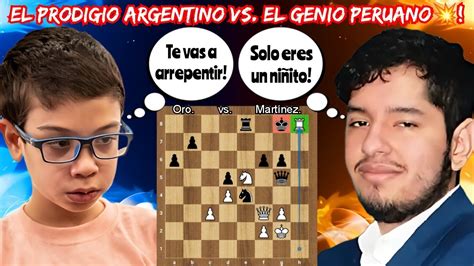 EL NIÑO DE ORO ENFRENTA AL GENIO PERUANO Oro vs Martínez Arena