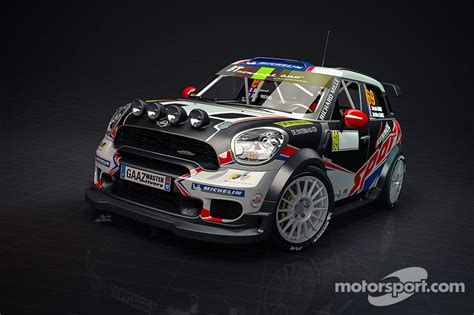 The Mini Wrc To Be Driven By Romain Dumas At The French Rally Alsace At