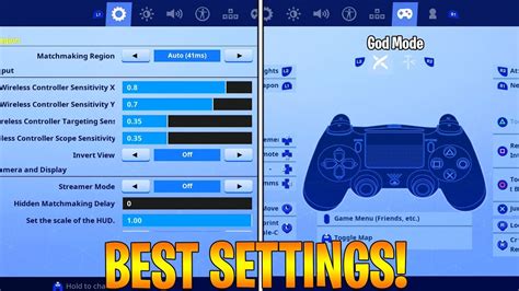 Best Fortnite Console Settings Ps4xbox Season 6 Fortnite Best Console