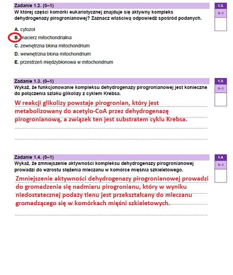 Matura Biologia Arkusze Cke I Odpowiedzi Poziom Rozszerzony