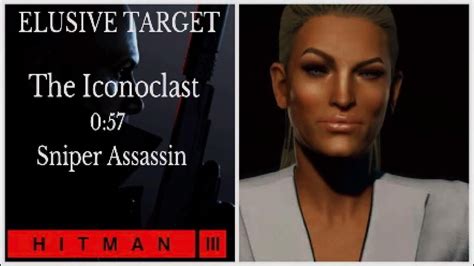 Hitman Elusive Target The Iconoclast Sniper Assassin