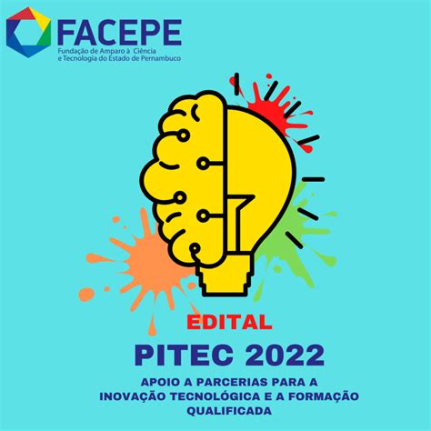 Facepe Lan A Do Edital Pitec Facepe