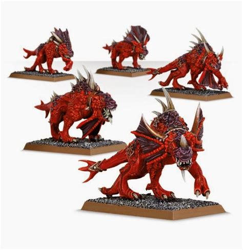 Red Comet Warhammer Chaos Daemons Flesh Hounds Of Khorne